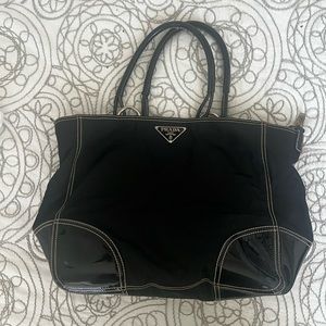 Black Prada purse